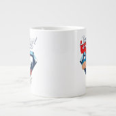 Superman en Krypto stijgen Extra Grote Beker (Voorkant)