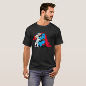 Superman en Krypto T-shirt (Voorkant volledig)