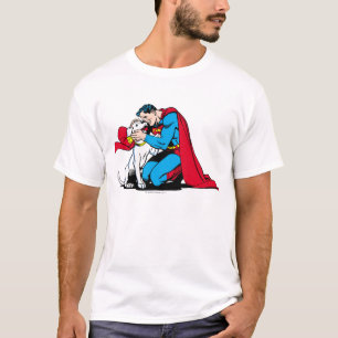 Superman en Krypto T-shirt