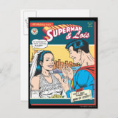 Superman en Lois Comic Briefkaart (Voorkant / Achterkant)