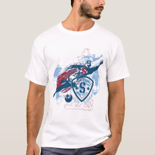 Superman en Map T-shirt