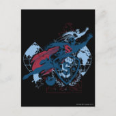 Superman et carte (Devant)