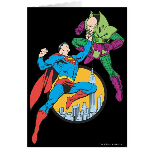 Superman Fights Lex Luthor (Voorkant)