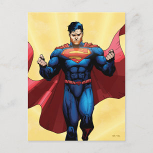 Superman Flying Briefkaart