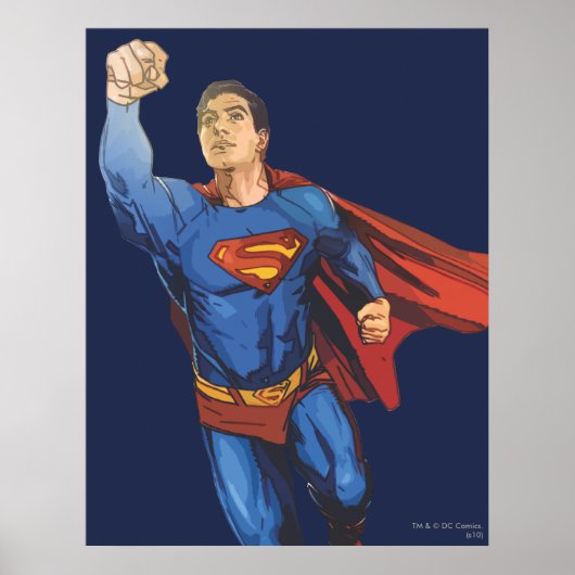 Superman Flying Poster (Voorkant)