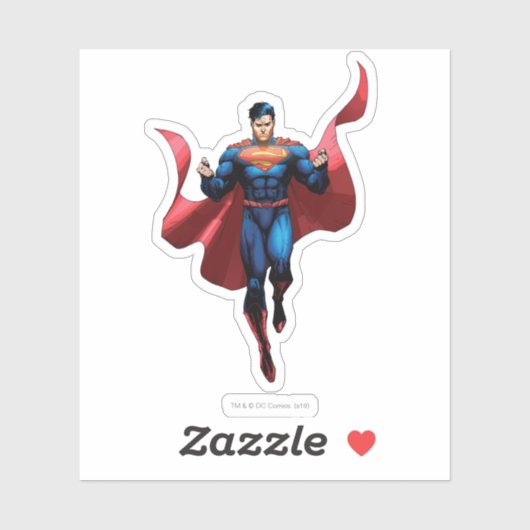 Superman Flying Sticker (Vel)