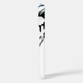 Superman gestileerd | Blauw Oranje Logo Case-Mate iPhone Case (Achterkant / Links)