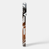 Superman gestileerd | Blauw Oranje Logo Case-Mate iPhone Case (Achterkant / Rechts)