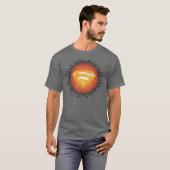 Superman gestileerd | Crackle Logo T-shirt (Voorkant volledig)