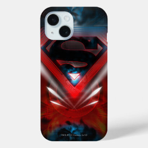 Superman gestileerd Futuristische Logo