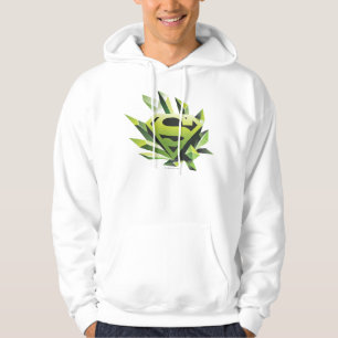 Superman gestileerd  Green Shield-Logo Hoodie