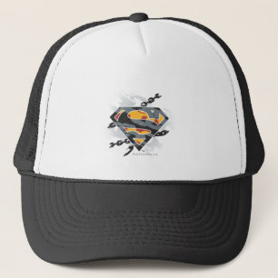 Superman gestileerd Logo van kettingen Trucker Pet