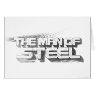 Superman gestileerd   Man van de Logo staaltekenin