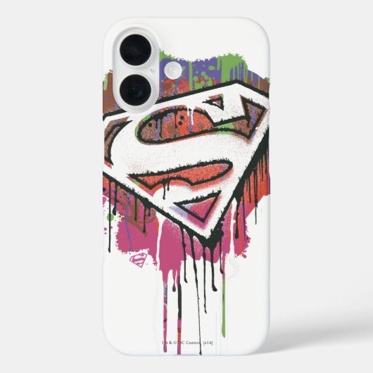 Superman gestileerd | Twisted Innocence Logo Case-Mate iPhone Case (Achterkant)