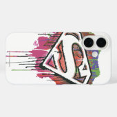 Superman gestileerd | Twisted Innocence Logo Case-Mate iPhone Case (Achterkant (horizontaal))