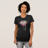 Superman gestileerd | Twisted Innocence Logo T-shirt (Voorkant volledig)