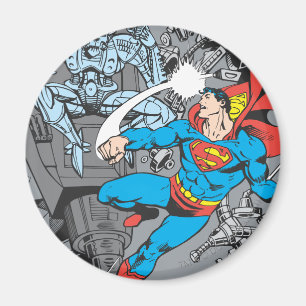 Superman gevechten magneet