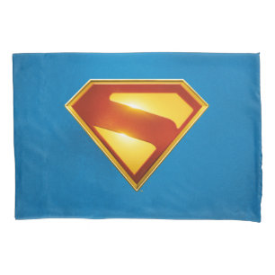 Superman Golden S Shield Brilliance Kussensloop