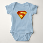 Superman Golden S Shield Brilliance Romper (Voorkant)