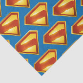 Superman Golden S Shield Brilliance Tissuepapier (Detail)