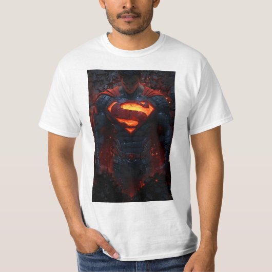 Superman Graphic T-Shirt voor Heren – Classic Fit (Voorkant)