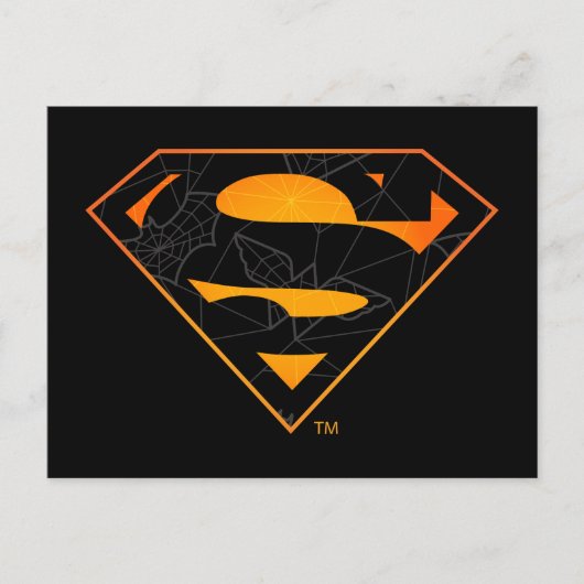 Superman | Halloween geïnspireerd Logo Briefkaart (Voorkant)