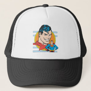 Superman Head Shot Trucker Pet
