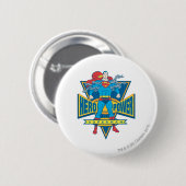 Superman - Hero Power Ronde Button 5,7 Cm (Voorkant /achterkant)