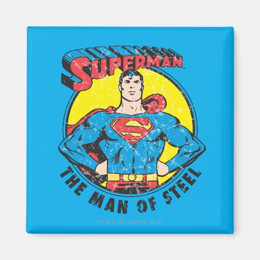 Superman Het Man staal Magneet (Voorkant)