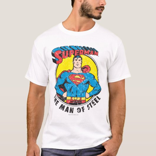 Superman Het Man staal T-shirt (Voorkant)