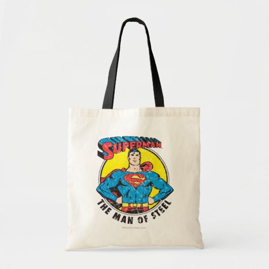 Superman Het Man staal Tote Bag (Voorkant)