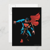 Superman in Shadow Briefkaart (Voorkant / Achterkant)