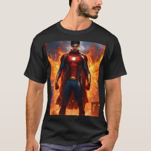 Superman Ink" "Tattooed Hero" "Man of Steel, Inked T-shirt