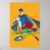 Superman Intergalactic Protector Poster (Voorkant)