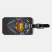 Superman | Kaas Schets in kleur onthullen Bagagelabel (Voorkant horizontaal)