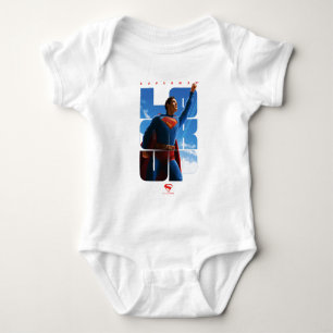 Superman Kijk Omhoog Pose Romper