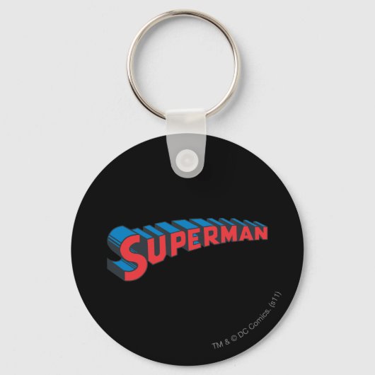 Superman | Klassieke Logo Sleutelhanger (Voorkant)
