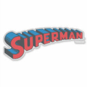 Superman | Klassieke Logo Sticker (Voorkant)