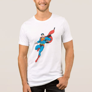 Superman Lands lichtjes 2 Tri-Blend Shirt