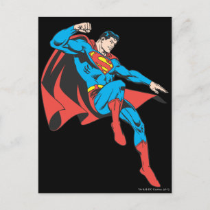Superman Lands lichtjes Briefkaart