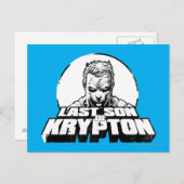 Superman Last Son of Krypton Briefkaart (Voorkant / Achterkant)