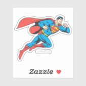 Superman Leaps Right Sticker (Vel)