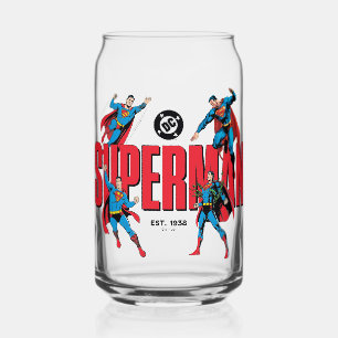 Superman Legenden Onsterfelijk Grafisch Blikvorm Glas
