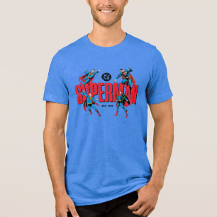 Superman Legenden Onsterfelijk Grafisch Tri-Blend Shirt