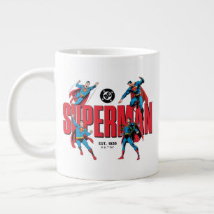 Superman Legenden Voor Altijd Grafisch Extra Grote Beker