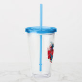 Superman Legends Forever Graphic Acryl Drinkbeker (Rechts)