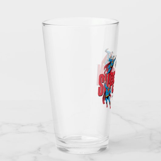 Superman Legends Forever Graphic Glas (Rechts)