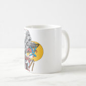 Superman Lifts Train Koffiemok (Voorkant rechts)