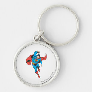 Superman links Fist opgetild Sleutelhanger