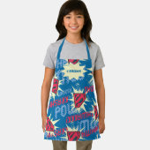 Superman Logo Patroon Schort (Insitu)